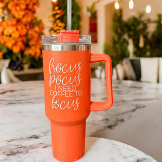 Halloween Mug with Lid & Straw Wholesale