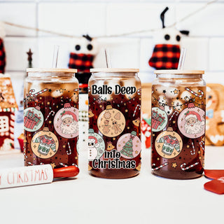 Funny Glass Christmas Ornaments Wholesale