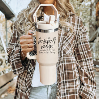 Bulk keep calm baseball mom cup
funny baseball mom tumbler
baseball mom humor cup
double handle sports tumbler Wholesalers