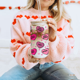 Wholesale Funny Galentine’s Day gifts for friends with a sense of humor.
Modern glass cups for trendy home decor and gifting.
High-quality glass cups perfect for Valentine’s gifts.
Funny glass gift ideas for a laugh on any occasion.