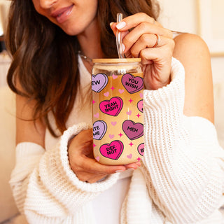 Wholesale funny Galentine’s Day gifts for retailers.
Modern glass cups in bulk for Valentine’s Day orders.