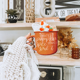 No PSL Coffee Cup Funny Halloween Design
Coffee Purist Present Mug Collection
Fall humor collection
Sarcastic coffee mugs