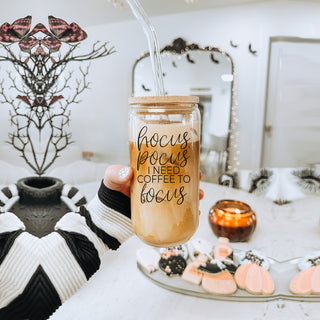 witchy morning essential glass
fall season coffee station must haves for resale
halloween coffee addict tumbler
