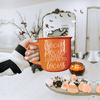 Magical Coffee Lover Gift Cup Orange Design
Halloween Coffee Addict Gift Mug Orange
Hocus Pocus Fan Birthday Gift Coffee Mug
Halloween Coffee Station Accent Orange Cup