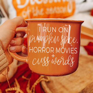 Horror Movie Lover Coffee Mug Orange Halloween
Halloween Movie Lover Mug Collection
Premium PSL mug
Quality horror movie cup
Handcrafted fall mug