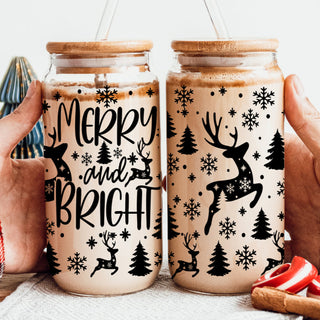 merry & bright mug
merry and bright wine glass
merry and bright decor
reindeer glass decoration
reindeer glass bottle bulk
Merry and bright christmas mug