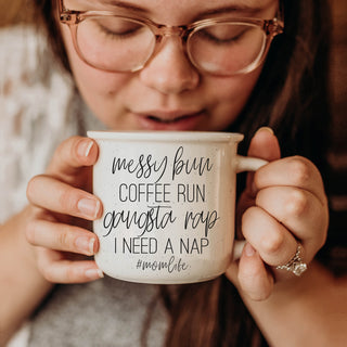 funny mom schedule mug
coffee run mom gift cup