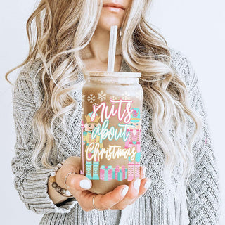 Bulk Nutcracker coffee cup Pink blue