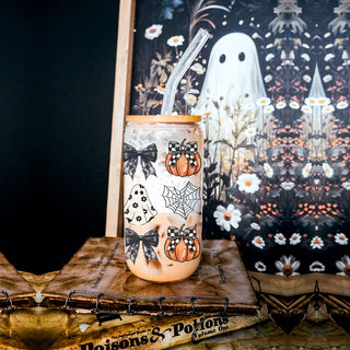 halloween party favor set
autumn celebration glass
gothic wedding gift cup
halloween shower present