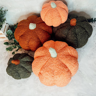 Orange Pumpkin Pillow