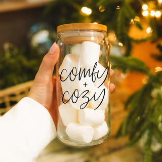 fall iced coffee glass cute beer can glass for fall Fall Drinkware 2024