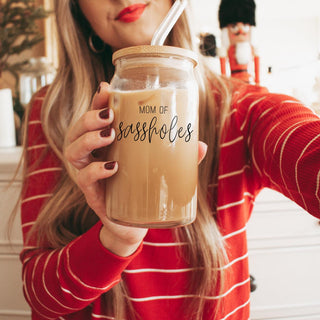 Mom of Sassholes 17oz