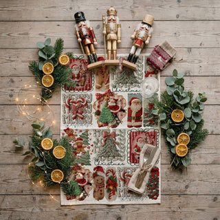 grandma handmade christmas kitchen towel cozy aesthetic
cozy crochet holiday decor kitchen towel
textured crochet style christmas towel vintage design
handcrafted look christmas towel festive crochet
crochet aesthetic christmas kitchen towel cozy home