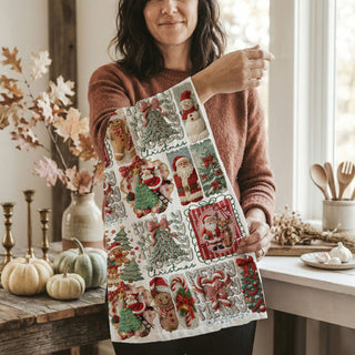 traditional holiday dish towel santa gingerbread
throwback christmas kitchen towel cozy retro decor
vintage holiday aesthetic kitchen towel crochet
retro christmas kitchen decor towel festive icons
classic holiday kitchen towel nostalgic christmas vibe