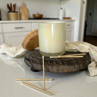 Wholesale neutral wood centerpiece stand on marble countertop
rustic round wood tray with ball feet
natural wood riser for soap and lotion bottles
decorative round wooden stand for plants
farmhouse kitchen decor round wood pedestal