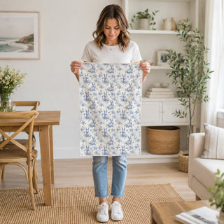 blue floral rabbit pattern detail
Easter bunny toile towel close up
spring rabbit botanical print detail
blue bunny butterfly towel close up
Easter towel fabric texture blue bunny print
spring bunny kitchen towel design detail
blue rabbit repeat pattern close up
bunny floral toile product detail
grandmillennial Easter towel product image
cottagecore blue bunny lifestyle photo
vintage Easter bunny towel product photo
farmhouse blue rabbit tea towel lifestyle
Easter hostess gift towel product image
bunny love