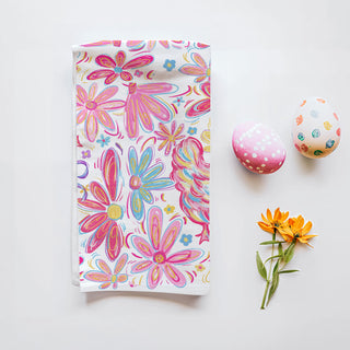 Boho floral chicken kitchen towel colorful pink yellow blue
Whimsical chicken kitchen towel bohemian farmhouse Easter
Colorful chicken dish towel boho floral spring design
Hand drawn chicken kitchen towel artistic boho farmhouse