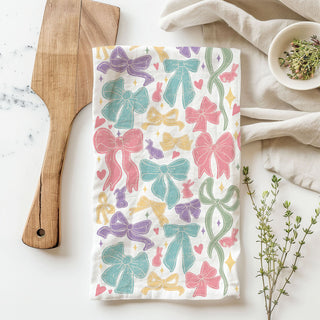 Bow Pastels Towel