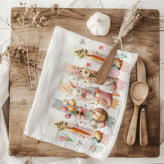 Artistic bunny kitchen towel Easter watercolor style
Watercolor spring kitchen towel bunny tulips basket
Easter bunny art kitchen towel watercolor farmhouse
Cottagecore spring towel watercolor brushstroke bunny
