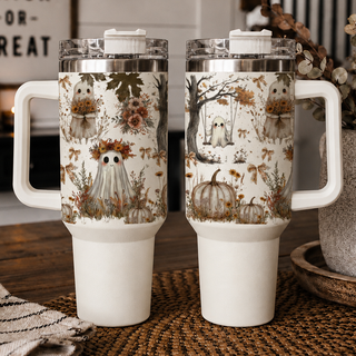Wholesale 40oz Halloween ghost tumbler with fall floral pumpkin design
Boho Halloween tumbler with ghosts pumpkins and autumn flowers
Fall ghost tumbler with neutral farmhouse Halloween design
40oz fall tumbler with cute ghost and pumpkin artwork