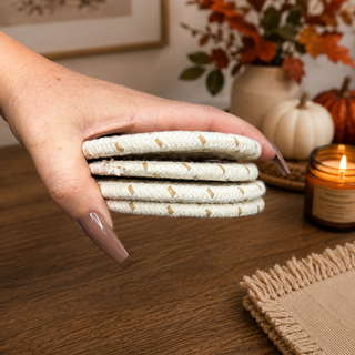Fall Fabric Coasters 4pk