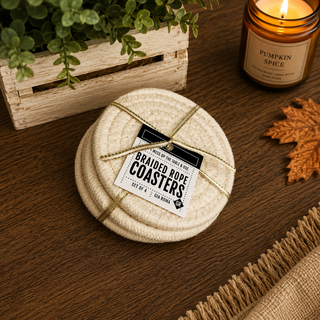 Fall Fabric Coasters 4pk