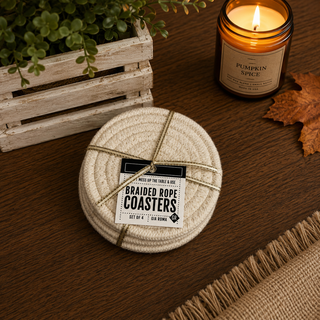 Fall Fabric Coasters 4pk