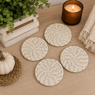 Fall Fabric Coasters 4pk