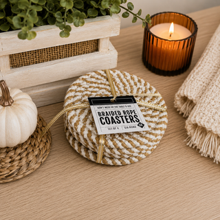 Fall Fabric Coasters 4pk