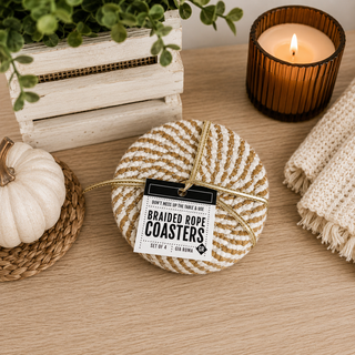 Fall Fabric Coasters 4pk