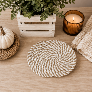 Fall Fabric Coasters 4pk