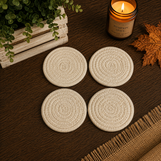 Fall Fabric Coasters 4pk