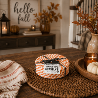 Fall Fabric Coasters 4pk