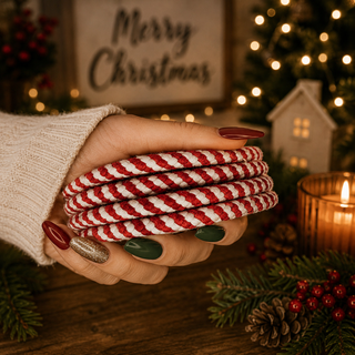 Candy Cane Coasters