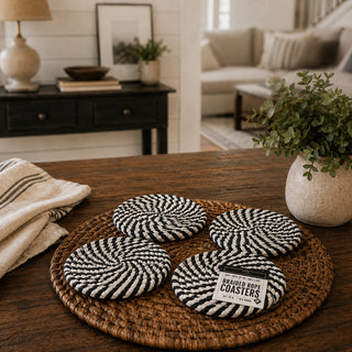 Fall Fabric Coasters 4pk