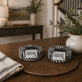 Fall Fabric Coasters 4pk