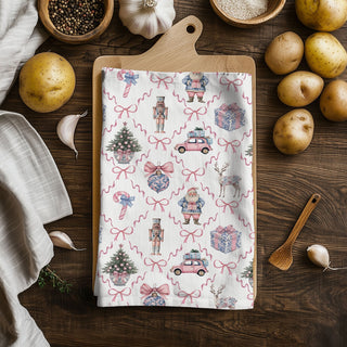 Vintage inspired holiday kitchen towels pink blue
Traditional Christmas pattern kitchen towels
Festive cooking accessories kitchen towels
Elegant holiday kitchen towels chinoiserie
Sophisticated Christmas kitchen linens