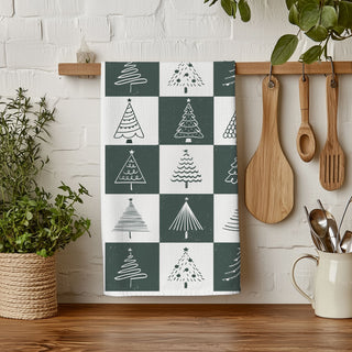 Holiday checkered kitchen accessories
Checkered Christmas kitchen styling
Farmhouse holiday kitchen towel
Modern farmhouse Christmas kitchen towel