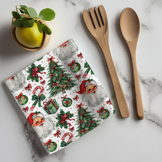 Christmas kitchen towel vintage Santa
Holiday kitchen towel Santa pattern
Vintage Christmas kitchen towel design
Wholesale Christmas kitchen essentials Santa
Vintage Santa kitchen towel gift