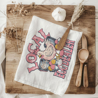 Chicken owner gift kitchen towel egg dealer humor
Backyard chicken keeper Easter towel egg dealer
Homesteader gift kitchen towel chicken egg dealer
Farm life enthusiast Easter towel chicken eggs humor
