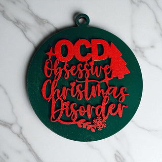 green ornament for bathroom
green ornament decorations
obsessive christmas disorder