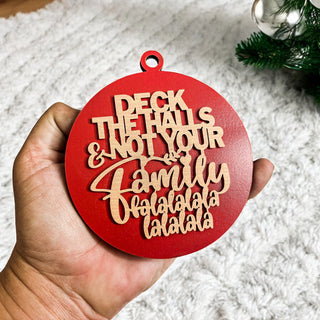 wood ornament slices
wood ornament with sayings
Gold and red christmas tree decorations
gold red christmas decor for home