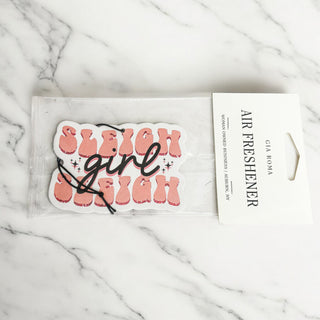 pink and black Christmas design
black and pink holiday car accessory
pink script Christmas air freshener
feminine Christmas typography car freshener
retro bubble lettering Christmas accessory
cute Christmas lettering car freshener
girly Christmas quote car accessory
whimsical pink Christmas design
sparkly pink Christmas car freshener
pink glitter style Christmas air freshener
glitter Christmas car accessory for women
sparkly holiday stocking stuffer
pink sparkle Christmas gift
festive sparkle car accessory