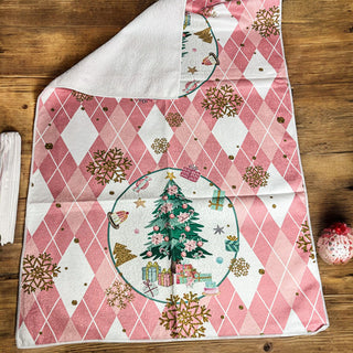 Wholesale Pink Christmas table decor
Pink Christmas bathroom decor
Pink Christmas Towels
Pink Christmas hand towels