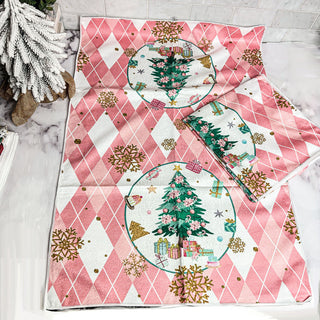 Wholesale Pink Christmas kitchen Towel
Pink Christmas Towel
Vintage pink kitchen
Pink Christmas table cloth