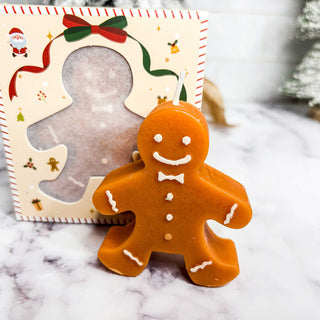 Wholesale Gingerbread man candle
gingerbread candle
gingerbread man with candy cane
flameless gingerbread shaped candles