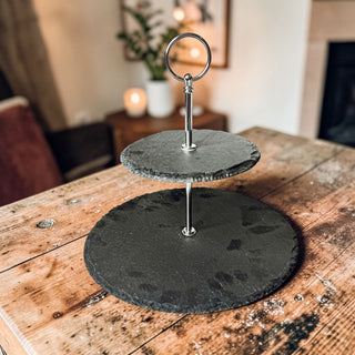 Tiered Slate Stand