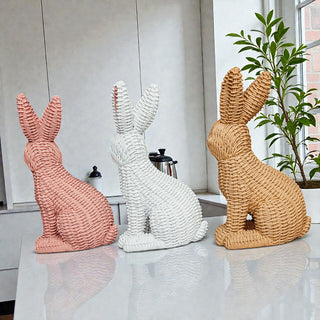 Resin Bunny
Basketweave bunny
Rattan bunny at home
White resin bunny
pink resin bunny
neutral resin bunny
brown resin bunny
rattan easter bunny for planter