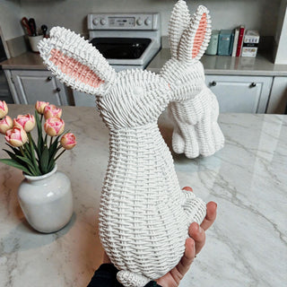Luxury Easter Home Decor - Rattan Style Bunny Display Ideas
wicker easter bunny for porch
wicker easter bunny for inside
wicker easter bunny for table or shelf