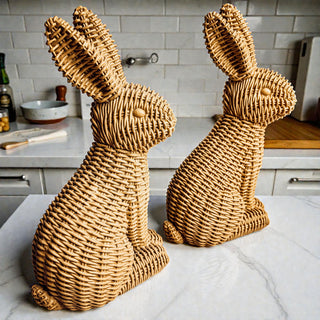 Handcrafted Resin Easter Bunny with Rattan Texture - Premium Home Decor
resin rabbit statue
honey bunny figureine
mini bunny figurines
resin easter bunny
large resin bunny statue
bunny sculpture
bunny yard statue
resin rabbit figurines